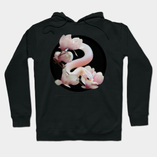 Hognose Snake and Magnolia Blossoms Hoodie